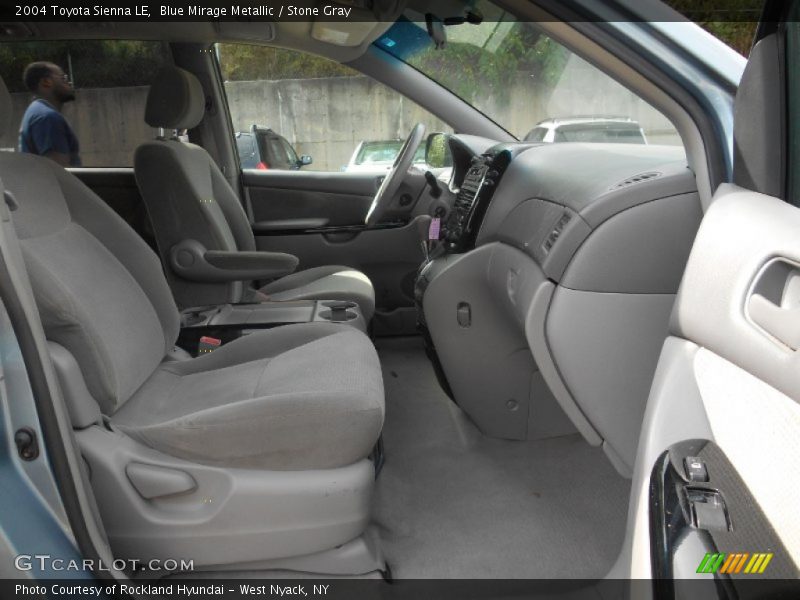 Blue Mirage Metallic / Stone Gray 2004 Toyota Sienna LE