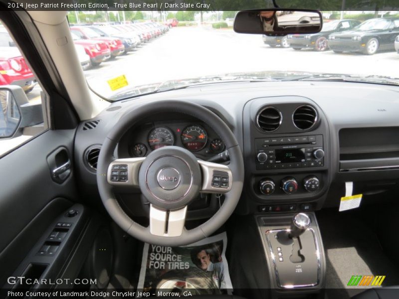 True Blue Pearl / Dark Slate Gray 2014 Jeep Patriot Freedom Edition