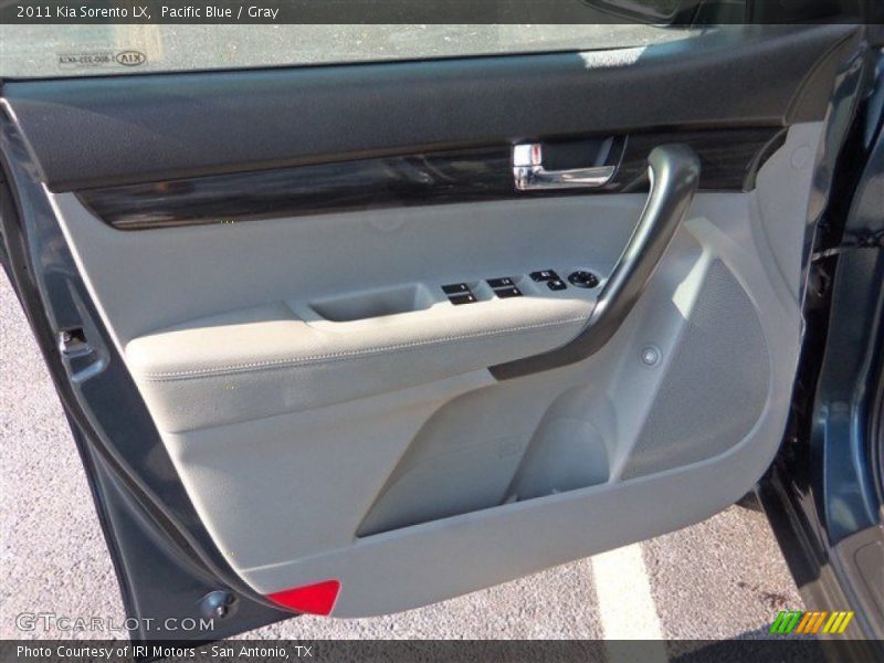Pacific Blue / Gray 2011 Kia Sorento LX