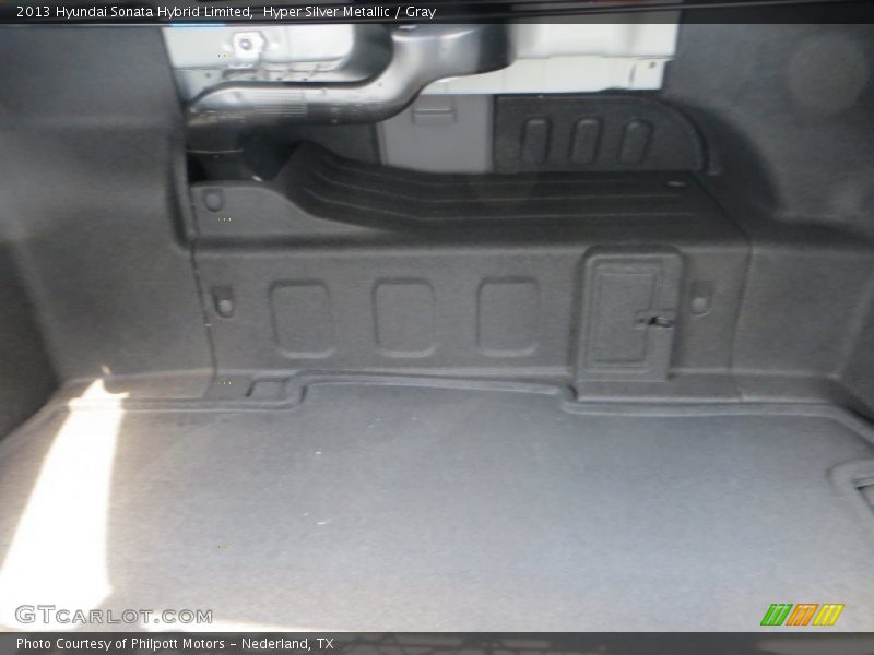 Hyper Silver Metallic / Gray 2013 Hyundai Sonata Hybrid Limited