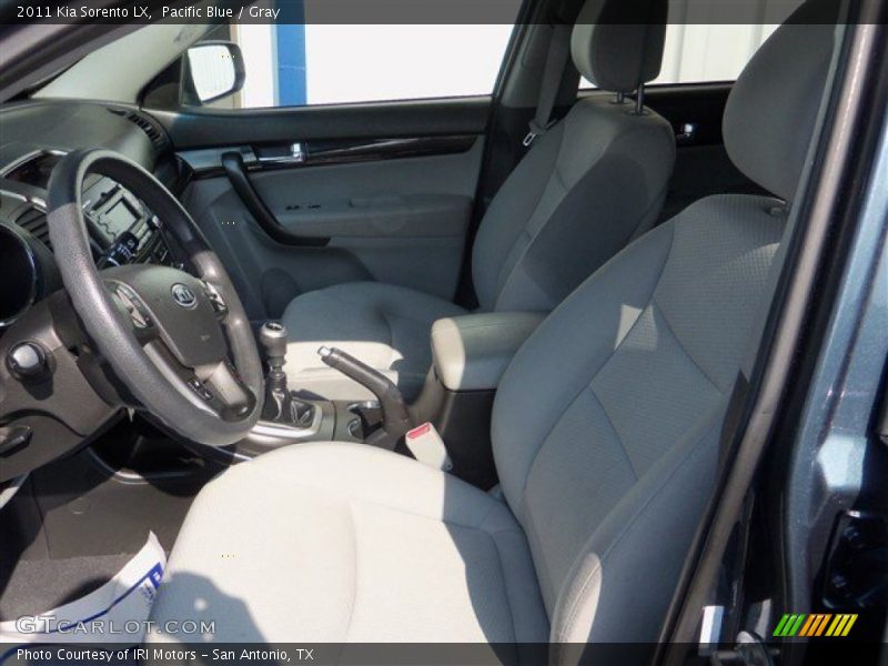 Pacific Blue / Gray 2011 Kia Sorento LX