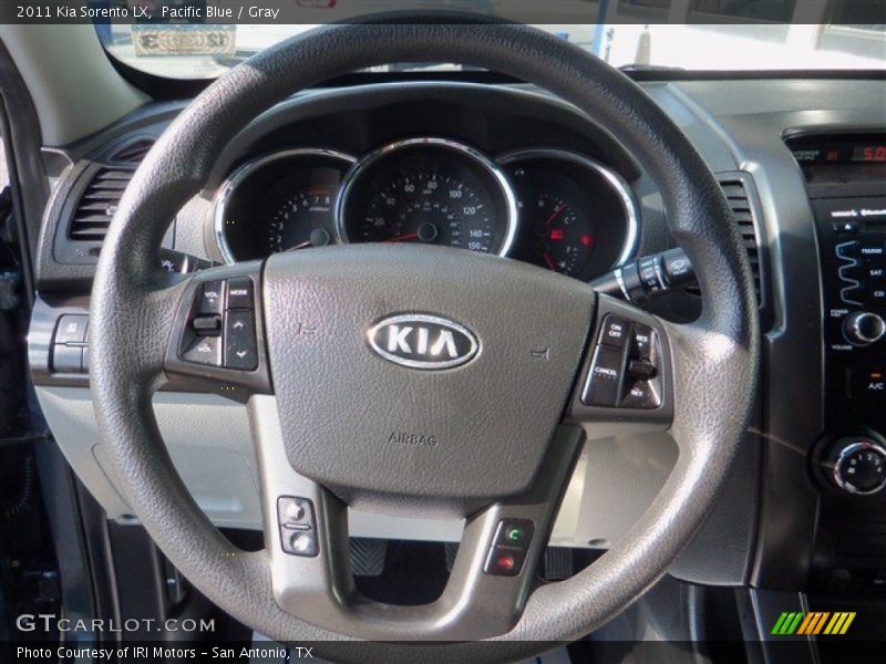 Pacific Blue / Gray 2011 Kia Sorento LX