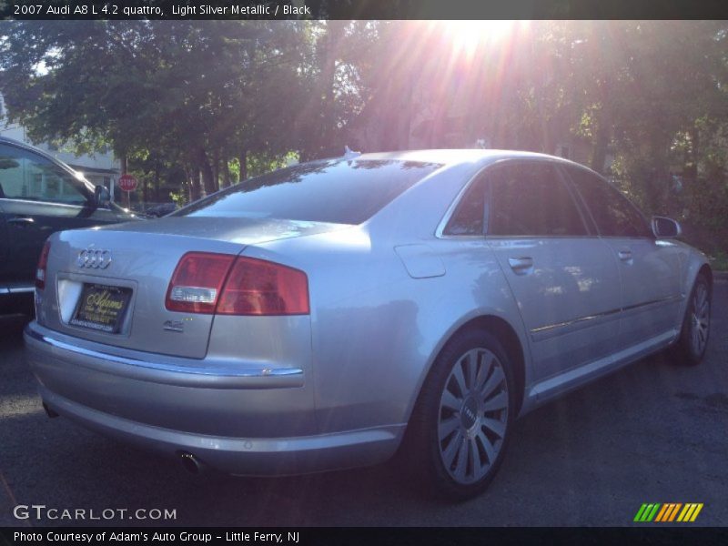 Light Silver Metallic / Black 2007 Audi A8 L 4.2 quattro