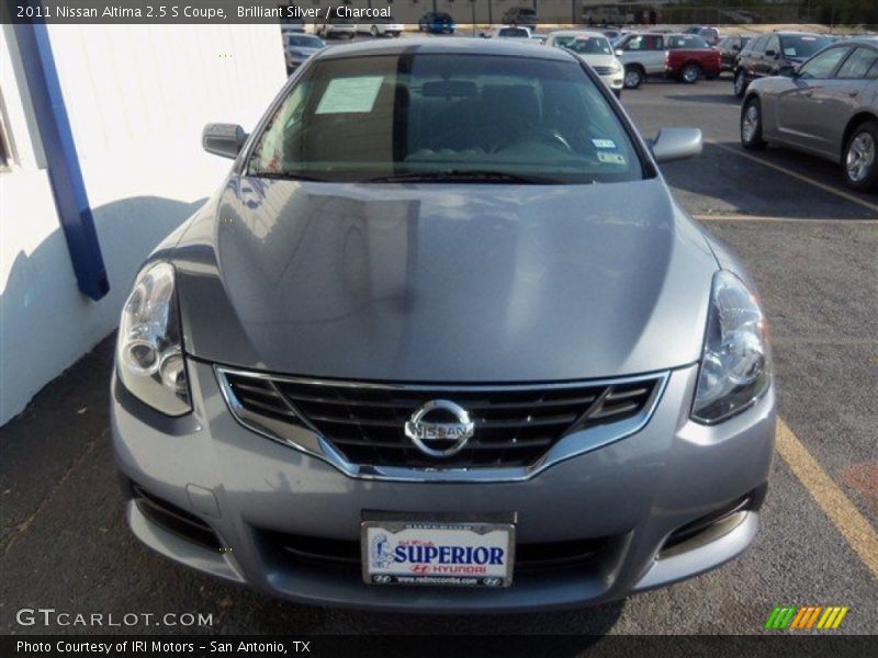 Brilliant Silver / Charcoal 2011 Nissan Altima 2.5 S Coupe