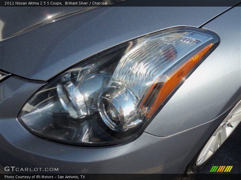 Brilliant Silver / Charcoal 2011 Nissan Altima 2.5 S Coupe