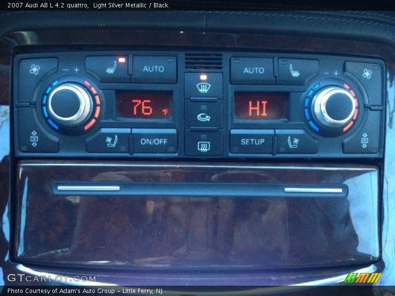 Light Silver Metallic / Black 2007 Audi A8 L 4.2 quattro