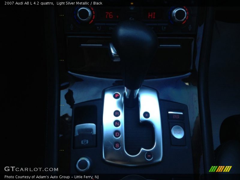 Light Silver Metallic / Black 2007 Audi A8 L 4.2 quattro
