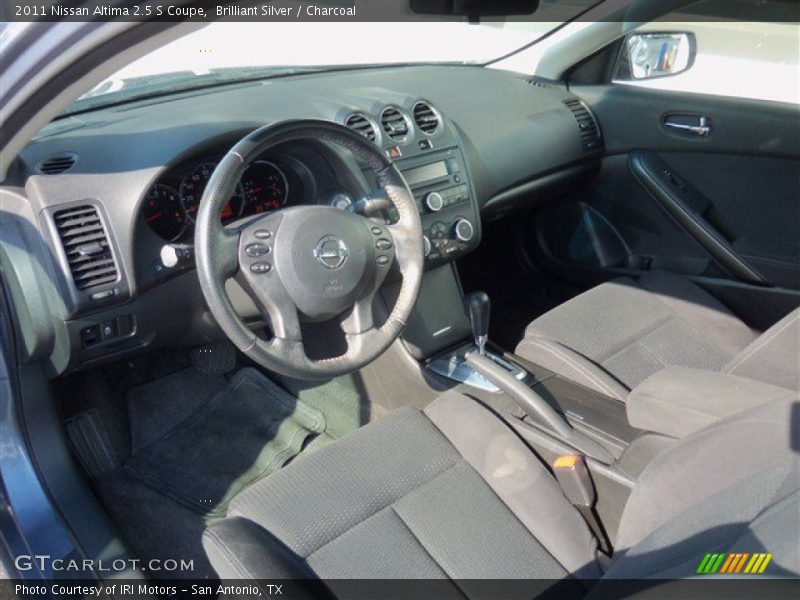 Brilliant Silver / Charcoal 2011 Nissan Altima 2.5 S Coupe