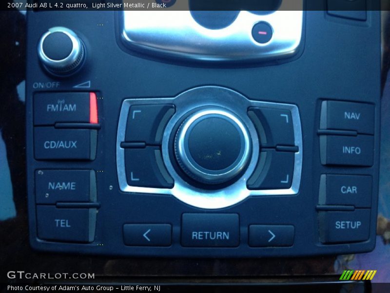 Light Silver Metallic / Black 2007 Audi A8 L 4.2 quattro