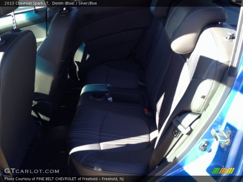Denim (Blue) / Silver/Blue 2013 Chevrolet Spark LT