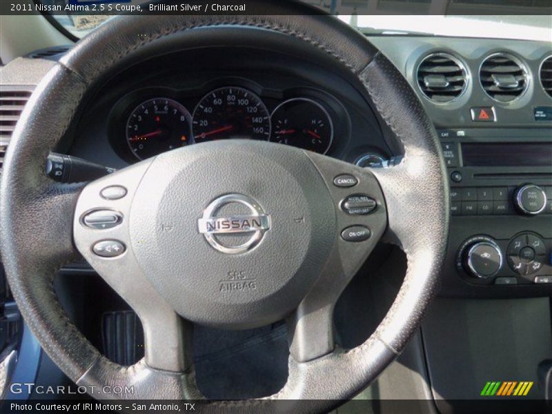 Brilliant Silver / Charcoal 2011 Nissan Altima 2.5 S Coupe