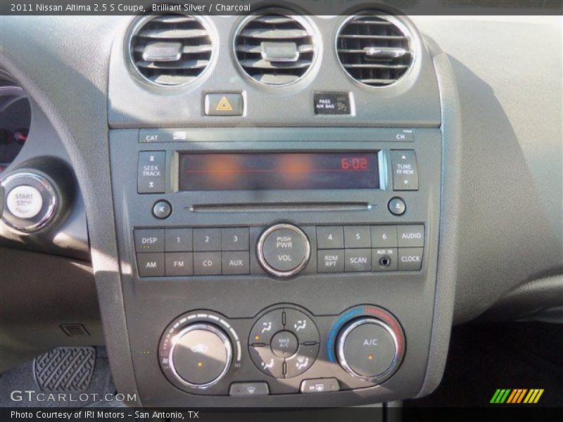 Brilliant Silver / Charcoal 2011 Nissan Altima 2.5 S Coupe