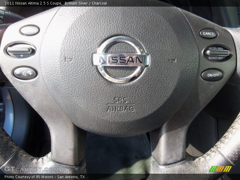 Brilliant Silver / Charcoal 2011 Nissan Altima 2.5 S Coupe