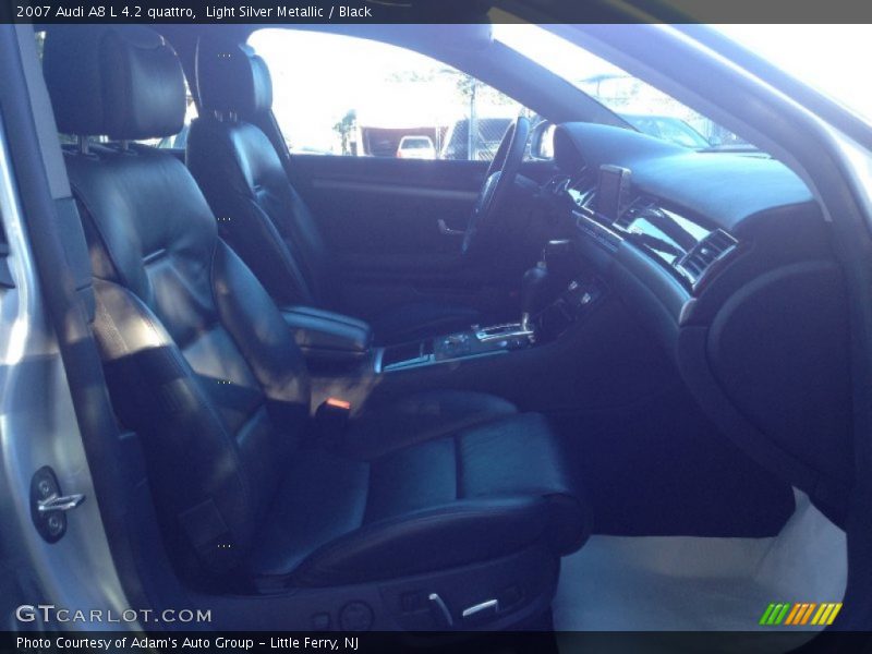 Light Silver Metallic / Black 2007 Audi A8 L 4.2 quattro