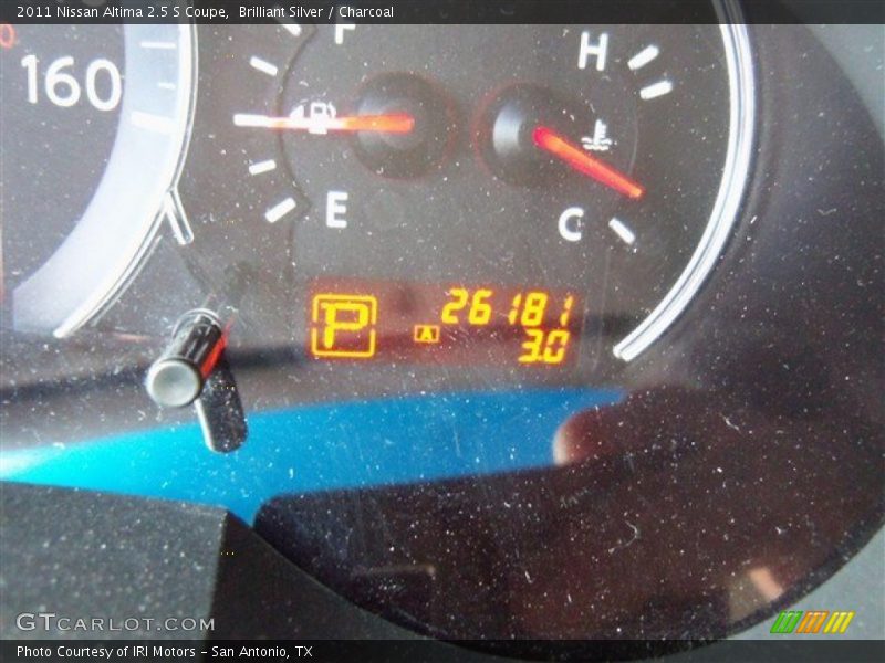 Brilliant Silver / Charcoal 2011 Nissan Altima 2.5 S Coupe