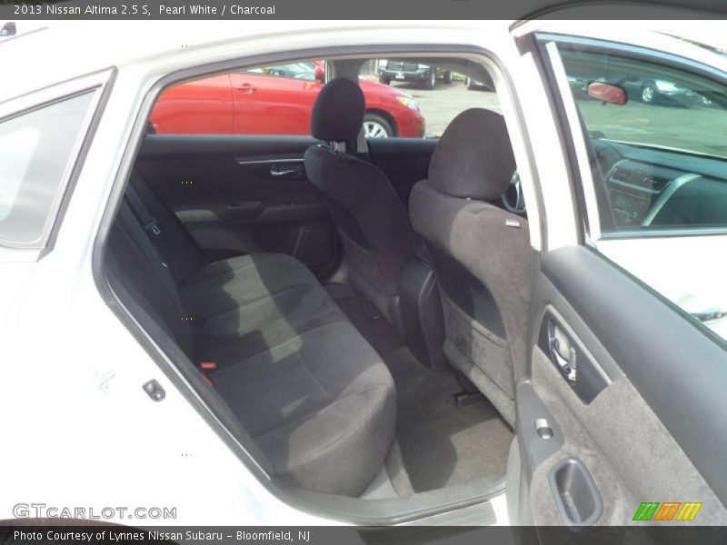 Pearl White / Charcoal 2013 Nissan Altima 2.5 S