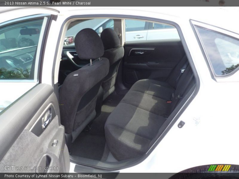 Pearl White / Charcoal 2013 Nissan Altima 2.5 S