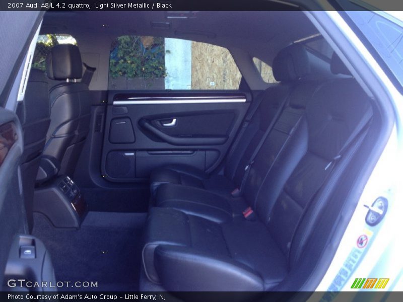 Light Silver Metallic / Black 2007 Audi A8 L 4.2 quattro