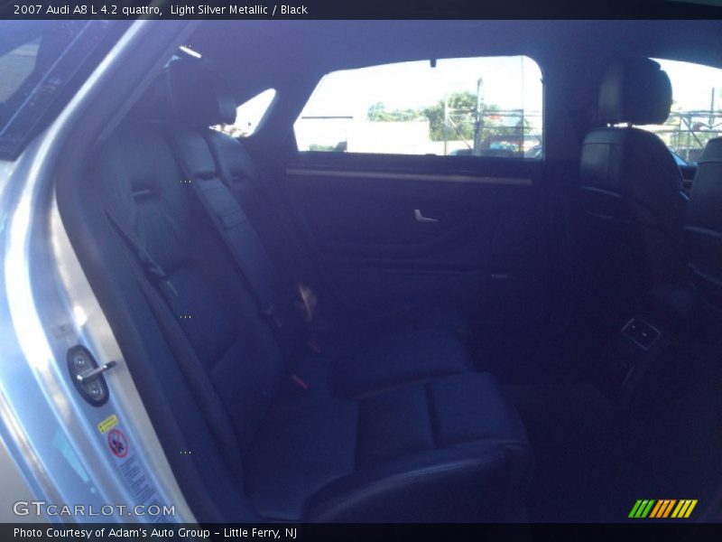 Light Silver Metallic / Black 2007 Audi A8 L 4.2 quattro