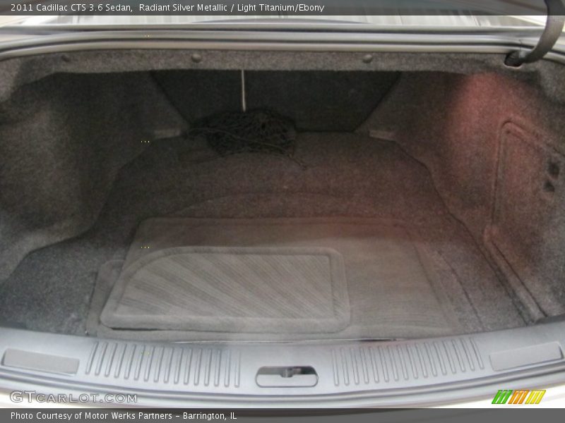 Radiant Silver Metallic / Light Titanium/Ebony 2011 Cadillac CTS 3.6 Sedan