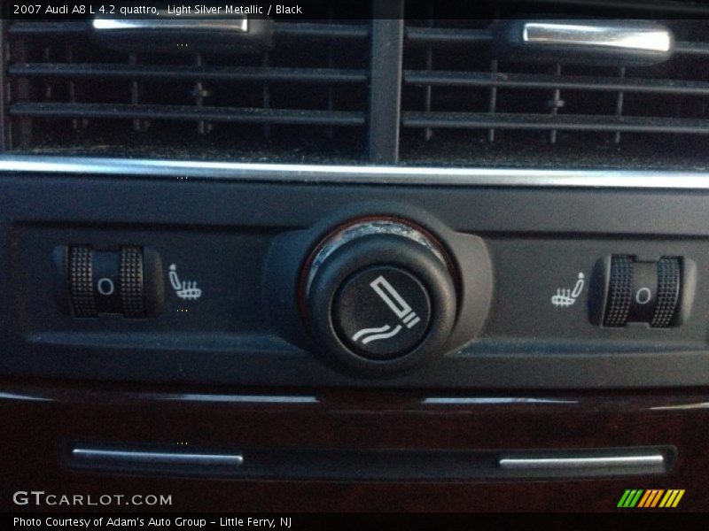 Light Silver Metallic / Black 2007 Audi A8 L 4.2 quattro