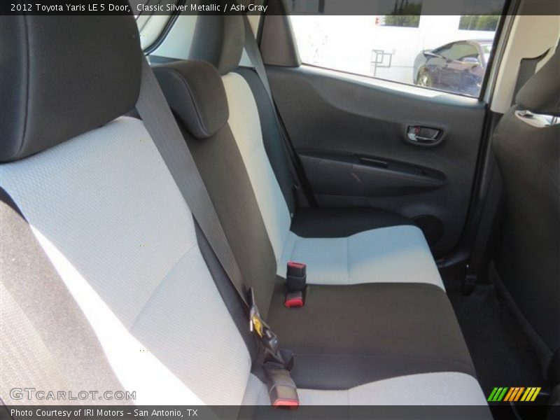 Classic Silver Metallic / Ash Gray 2012 Toyota Yaris LE 5 Door