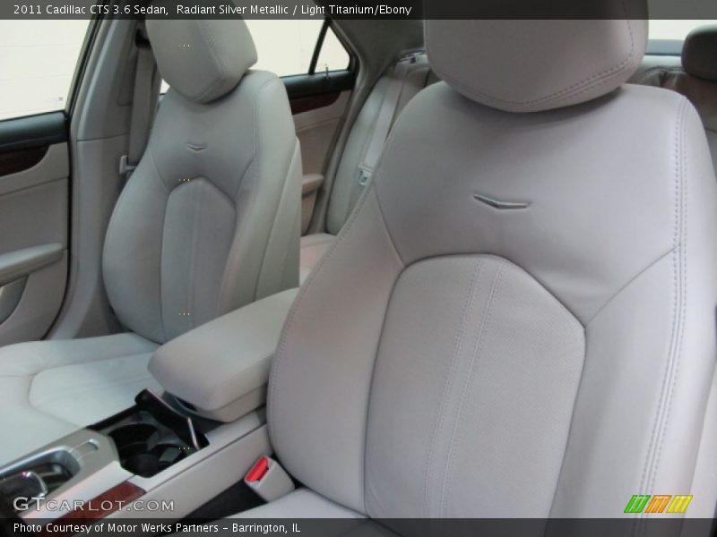 Radiant Silver Metallic / Light Titanium/Ebony 2011 Cadillac CTS 3.6 Sedan