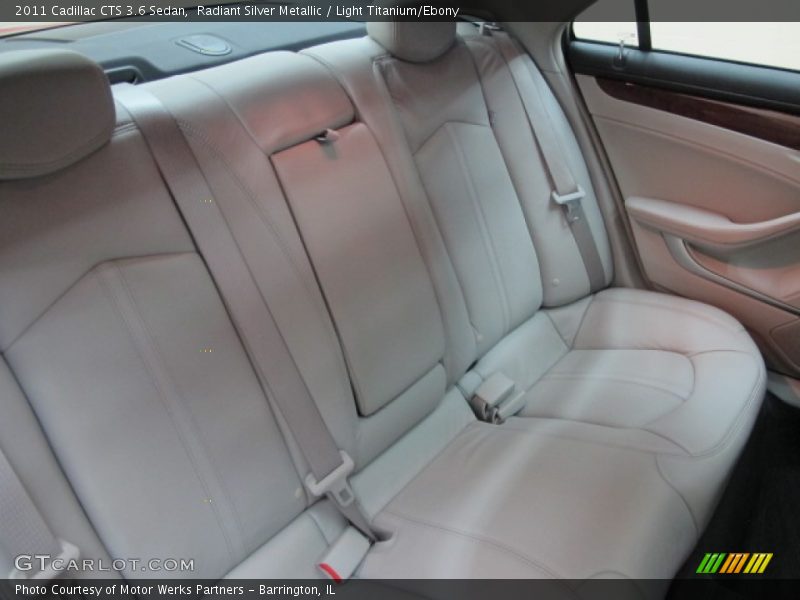 Radiant Silver Metallic / Light Titanium/Ebony 2011 Cadillac CTS 3.6 Sedan