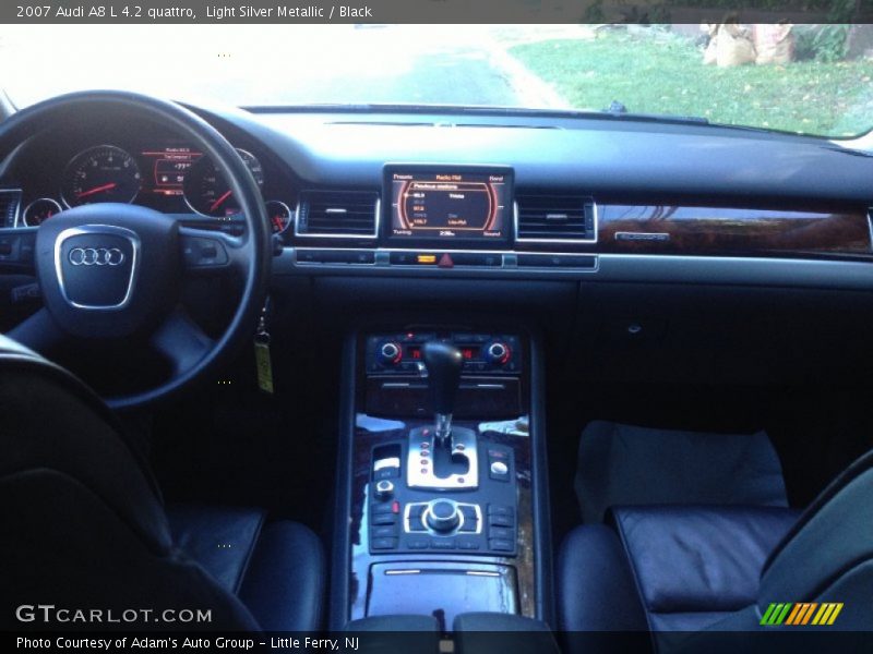 Light Silver Metallic / Black 2007 Audi A8 L 4.2 quattro