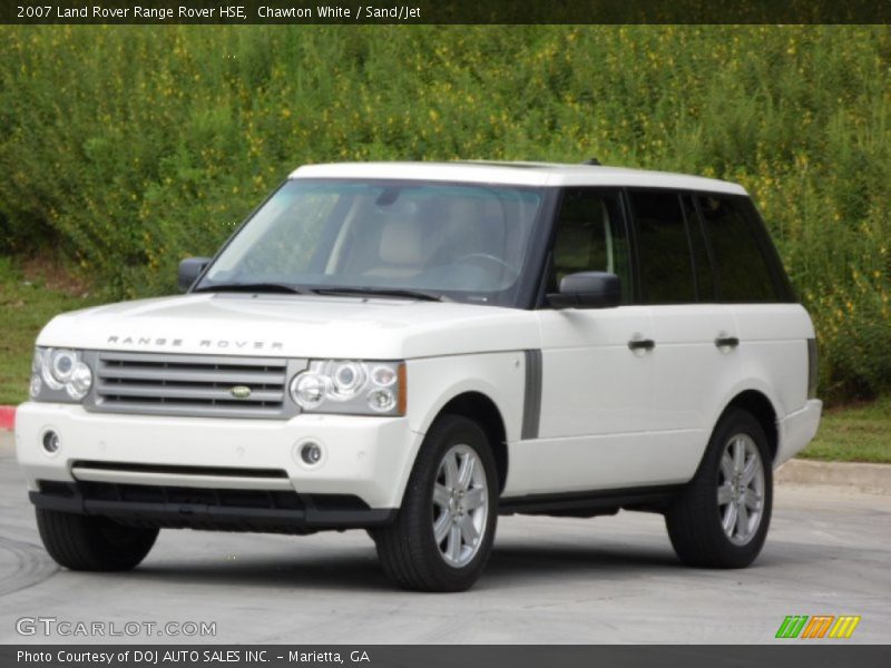 Chawton White / Sand/Jet 2007 Land Rover Range Rover HSE