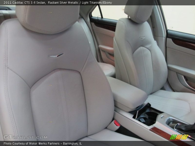 Radiant Silver Metallic / Light Titanium/Ebony 2011 Cadillac CTS 3.6 Sedan