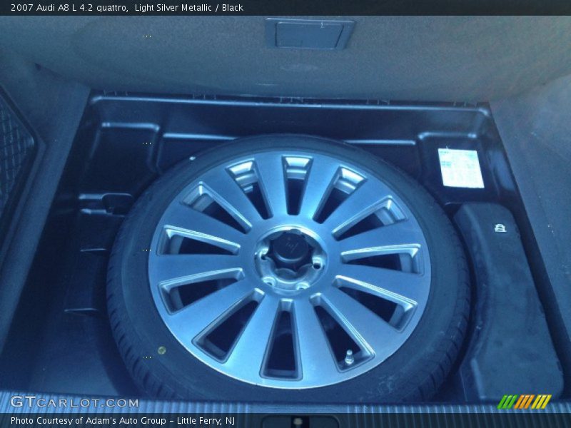 Light Silver Metallic / Black 2007 Audi A8 L 4.2 quattro