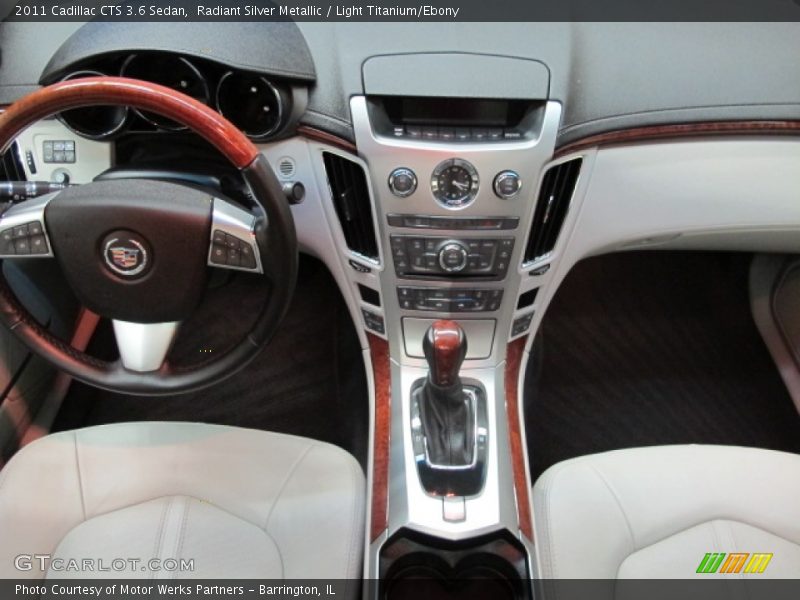 Radiant Silver Metallic / Light Titanium/Ebony 2011 Cadillac CTS 3.6 Sedan