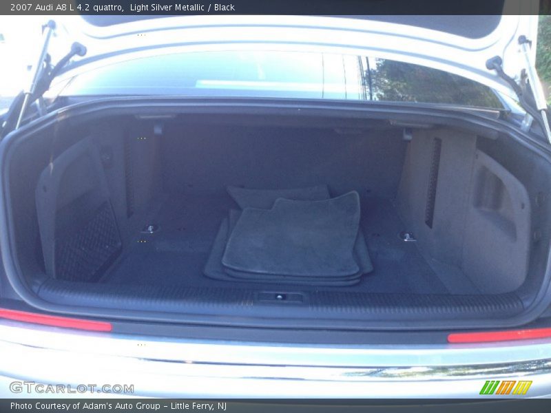 Light Silver Metallic / Black 2007 Audi A8 L 4.2 quattro