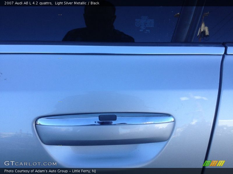 Light Silver Metallic / Black 2007 Audi A8 L 4.2 quattro
