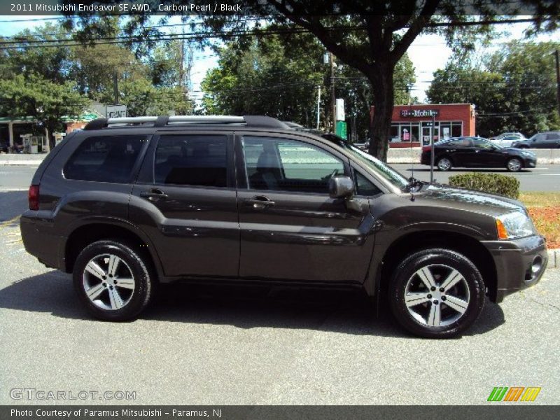 Carbon Pearl / Black 2011 Mitsubishi Endeavor SE AWD