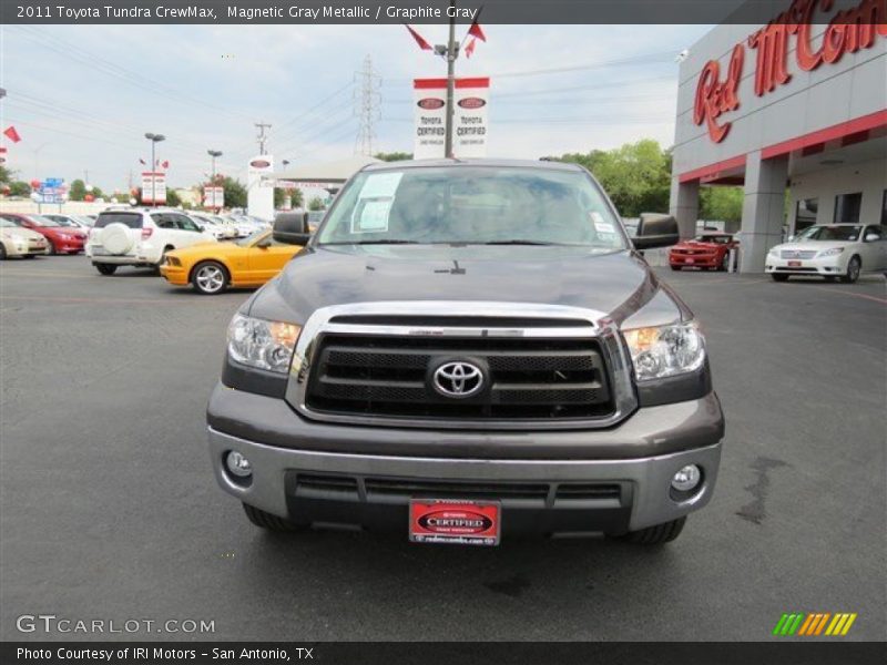 Magnetic Gray Metallic / Graphite Gray 2011 Toyota Tundra CrewMax