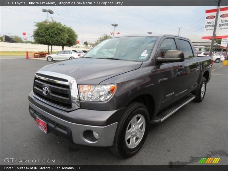Magnetic Gray Metallic / Graphite Gray 2011 Toyota Tundra CrewMax