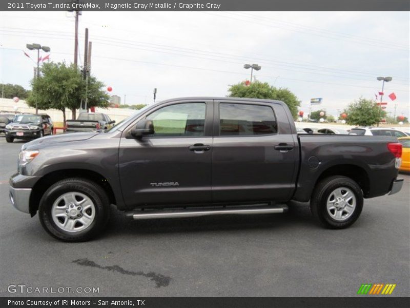 Magnetic Gray Metallic / Graphite Gray 2011 Toyota Tundra CrewMax