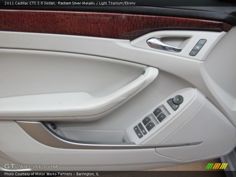 Radiant Silver Metallic / Light Titanium/Ebony 2011 Cadillac CTS 3.6 Sedan