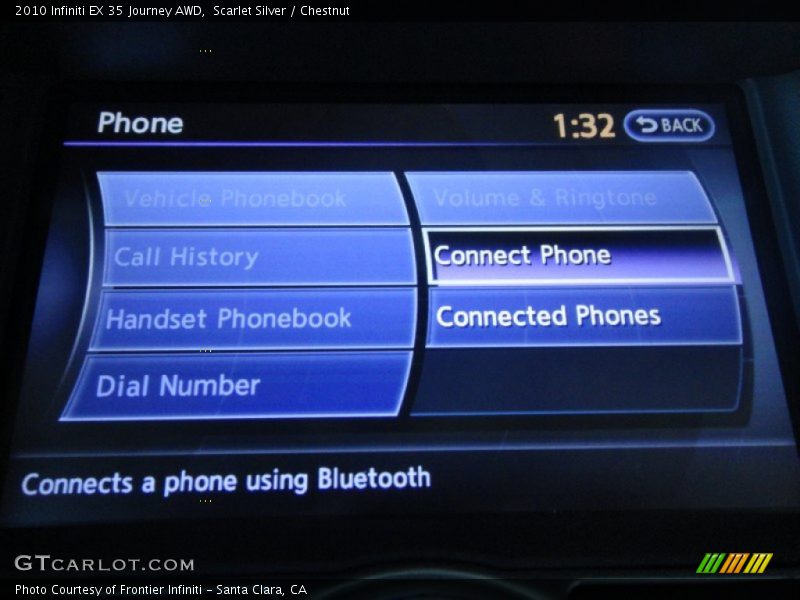 Scarlet Silver / Chestnut 2010 Infiniti EX 35 Journey AWD