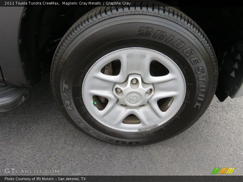 Magnetic Gray Metallic / Graphite Gray 2011 Toyota Tundra CrewMax