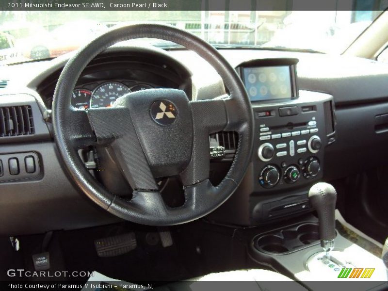 Carbon Pearl / Black 2011 Mitsubishi Endeavor SE AWD