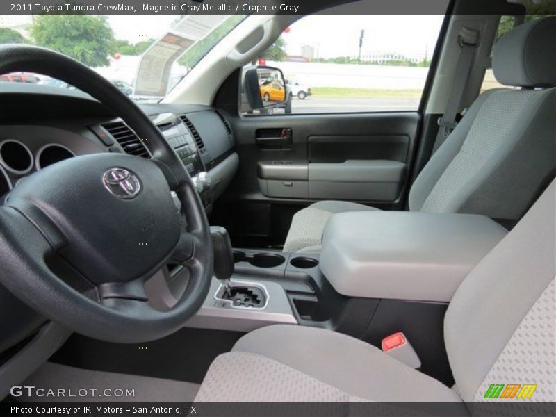 Magnetic Gray Metallic / Graphite Gray 2011 Toyota Tundra CrewMax