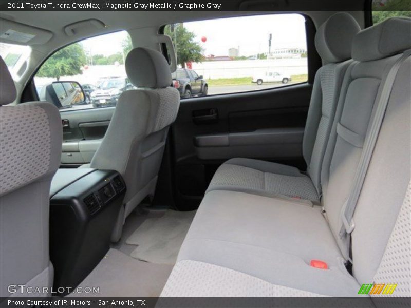 Magnetic Gray Metallic / Graphite Gray 2011 Toyota Tundra CrewMax