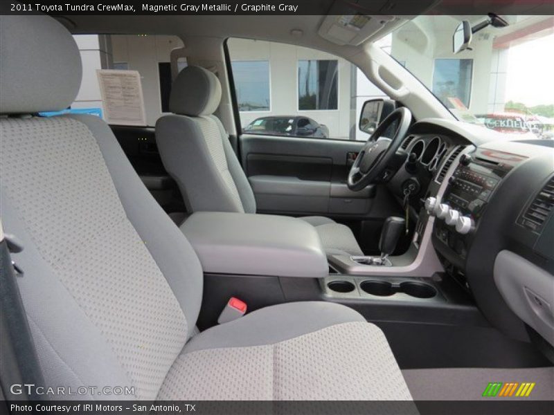 Magnetic Gray Metallic / Graphite Gray 2011 Toyota Tundra CrewMax