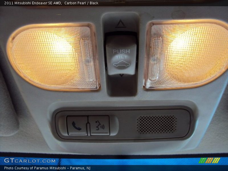Carbon Pearl / Black 2011 Mitsubishi Endeavor SE AWD