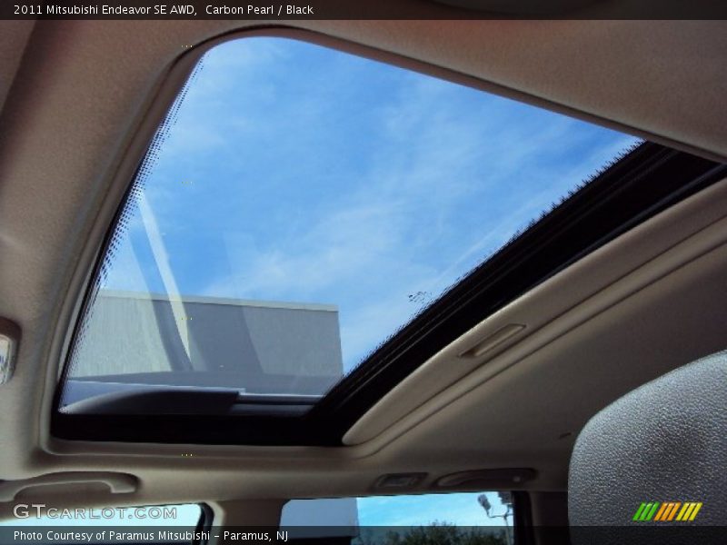 Carbon Pearl / Black 2011 Mitsubishi Endeavor SE AWD