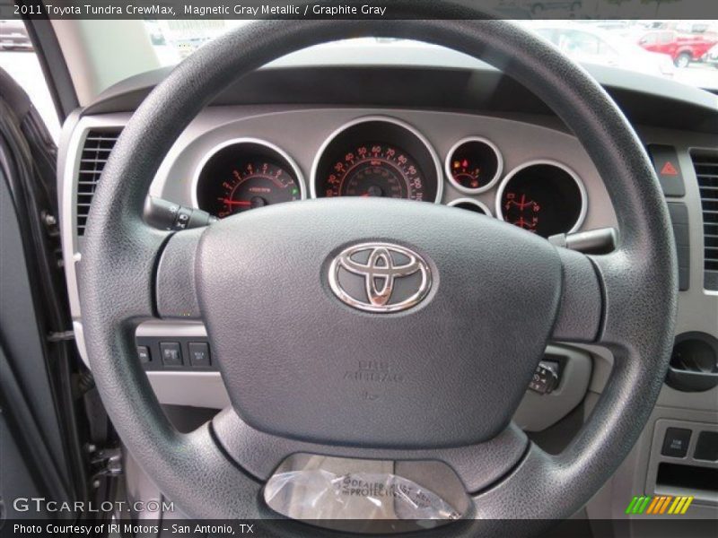 Magnetic Gray Metallic / Graphite Gray 2011 Toyota Tundra CrewMax