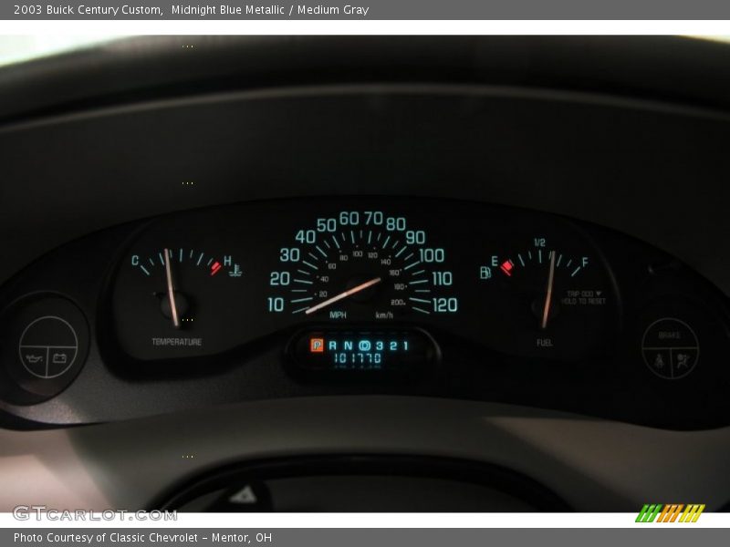  2003 Century Custom Custom Gauges